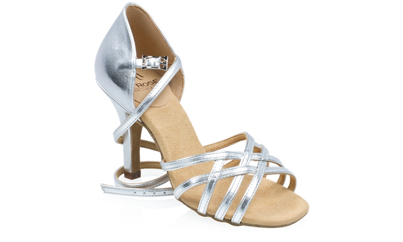 Ray Rose - Kalahari Silver Ladies Latin Dance Shoes