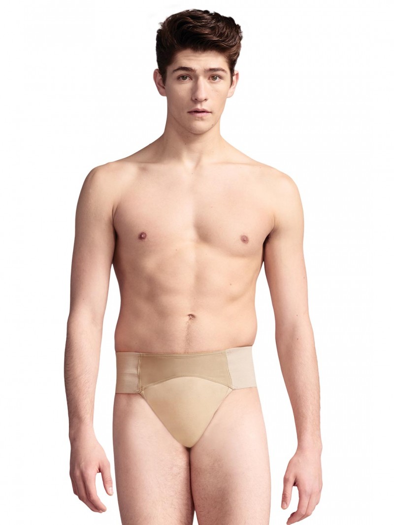 Capezio Men's Cotton Quilted Thong Dance